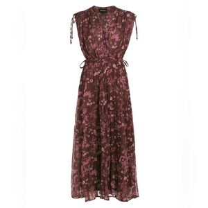 Sabina Musáyev Pollonia Floral Cocktail Dress